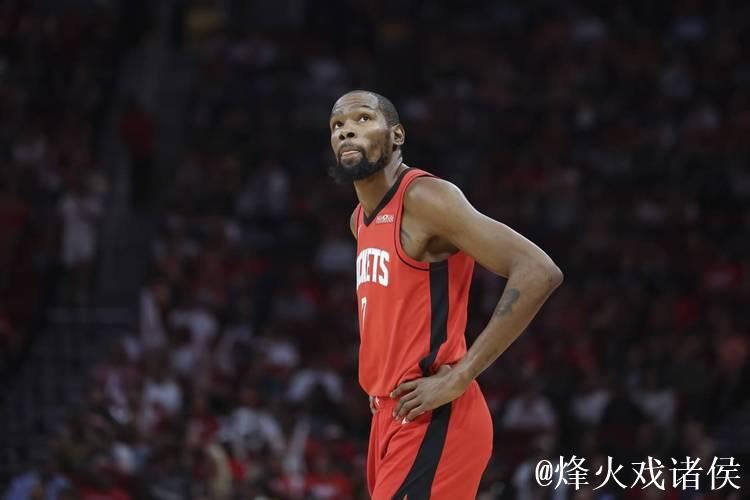 杜兰特借挡拆三分命中，最后时刻火箭掘金连续对飚4记三分